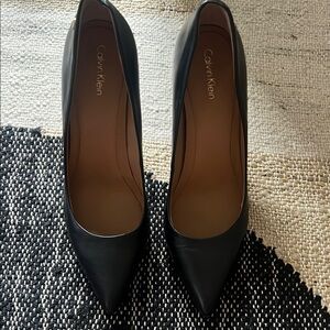 Calvin Klein Black Heels Classic Design